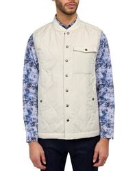 Brooklyn Brigade - Solid Quilted Puffer Vest - Lyst