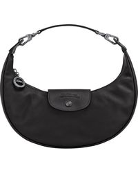 Longchamp - Le Pliage Xtra Round Leather Top Handle Bag - Lyst