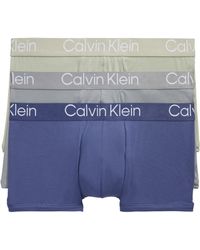 Calvin Klein - Ultra-soft Modern 3-pack Stretch Modal Trunks - Lyst