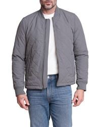 Bagatelle - Quilted Bomber Jacket - Lyst