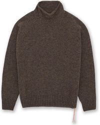 Fortela - Andrew Merino Wool High Neck Sweater - Lyst