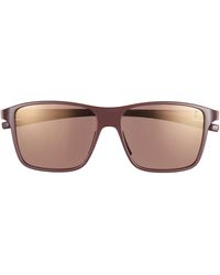 Tag Heuer - Boldie 57mm Rectangular Sport Sunglasses - Lyst