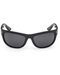 Tom Ford - Anders 62Mm Oversize Rectangular Sunglasses - Lyst
