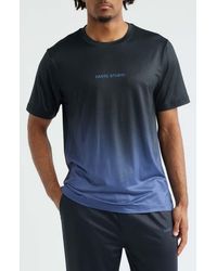 Saint Studio - Tempo Faded Tech Performance T-Shirt - Lyst