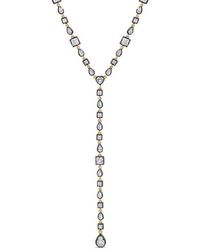SHYMI - Multi Shape Lariat Necklace - Lyst