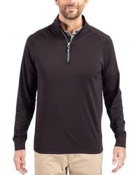 Cutter & Buck - Adapt Knit Quarter Zip Pullover - Lyst