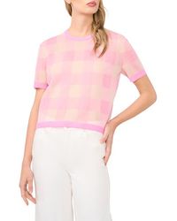 Ted Baker - Eunice Plaid Sweater - Lyst