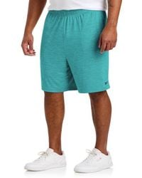 Reebok - Performance Tech Heather Shorts - Lyst