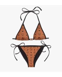 MCM - Monogram Print Swimsuit - Lyst
