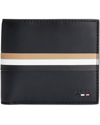 BOSS - Ray Faux Leather Bifold Wallet - Lyst