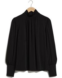 & Other Stories - & Mock Neck Top - Lyst