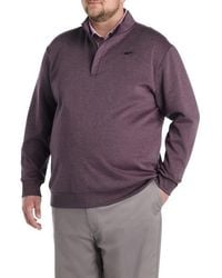 Reebok - Big & Tall 1/4-Zip Performance Pullover - Lyst