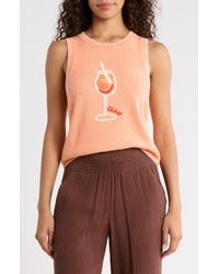 Marine Layer - Marisol Cotton Sweater Vest - Lyst