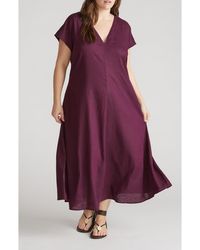 UNIVERSAL STANDARD - Louvre Tie Back Maxi Dress - Lyst