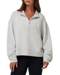 Travis Mathew - Skyloft Soft Half Zip Sweatshirt - Lyst