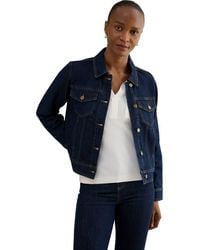 Hobbs - Vivienne Denim Jacket - Lyst