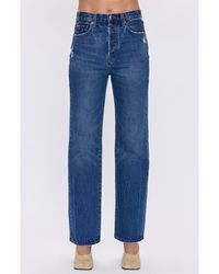 Pistola - Cassie High Waist Straight Leg Jeans - Lyst