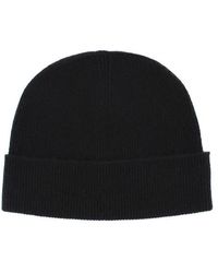 Trafalgar - Camden Cashmere Solid Colored Micro Ribbed Beanie - Lyst