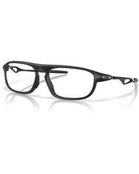 Oakley - 55Mm Rectangle Optical Glasses - Lyst