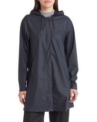 Rains - Waterproof A-Line Rain Jacket - Lyst