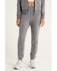 Mpg - Slim Fit Cozy Recycled Polyester Blend Fleece Joggers - Lyst