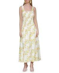 avec les filles women's cotton sleeveless eyelet maxi dress Avec Les Filles Eyelet Embroidery Sleeveless Maxi Dress White Size XS NWT - $82 New With Tags