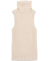 DELUC - Ben Sleeveless Turtleneck Sweater - Lyst