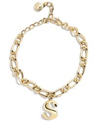 BaubleBar - Annika Initial Bracelet - Lyst