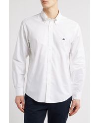 Brooks Brothers - Regular Fit Solid Stretch Cotton Button-Down Shirt - Lyst