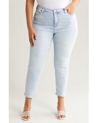 Liverpool Los Angeles - High Waist Ankle Non-skinny Skinny Jeans - Lyst