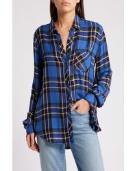 Rails - Hunter Plaid Button-Up Shirt - Lyst