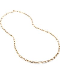 Monica Vinader - Alta Textured Chain Necklace - Lyst