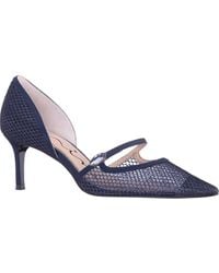 Nina - Nashly Pointed Toe Cap Toe Mary Jane Pump - Lyst
