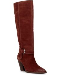 Vince Camuto - Grathlyn Pointed Toe Knee High Boot - Lyst