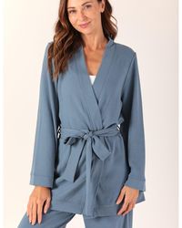 Softflex - Cloud Fleece Robe - Lyst