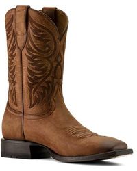 Ariat - Wiley Wide Square Toe Cowboy Boot - Lyst