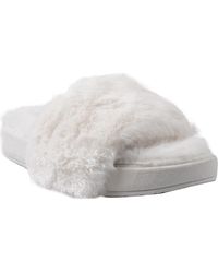 National Comfort - Macklin Faux Fur Slipper - Lyst