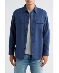 Pendleton - Burnside Solid Flannel Button-Up Shirt - Lyst