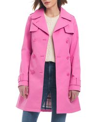 Kate Spade - Water Resistant Double Breasted Trench Coat - Lyst