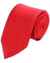 Trafalgar - Sutton Solid Color Silk Necktie - Lyst