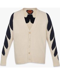 MCM - Intarsia Laurel Cardigan - Lyst