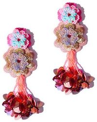 Simitri - Peony Earrings - Lyst