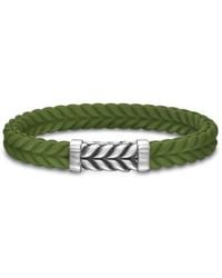 David Yurman - Chevron Rubber Bracelet - Lyst