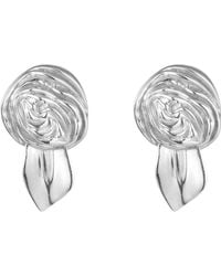 Sterling King - Mini Rosette Stud Earrings - Lyst