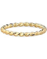 DEVATA - Twisted Rope Ring - Lyst