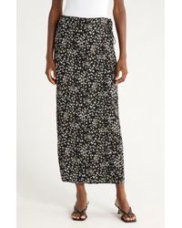 Reformation - Opal Floral Low Waist Wrap Skirt - Lyst