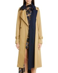 Cole Haan Womens Luxury Wool Asymmetrical Coat with Oversized Shawl Collar
