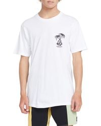Volcom - Glassy Daze Graphic T-shirt - Lyst