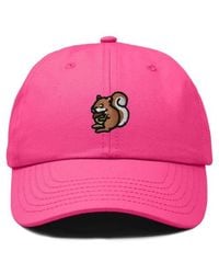 Alix - Squirrel Embroidered Outdoor Cap - Lyst