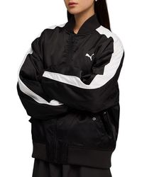 PUMA - T7 Bomber Jacket - Lyst